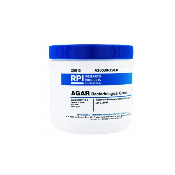 Agar, Bacteriological Grade, 250 G